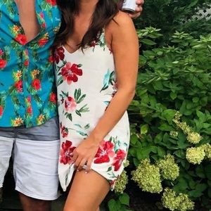 Lulus floral swing dress